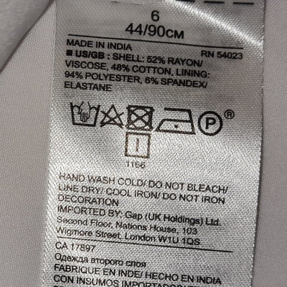 Banana Republic NWT Pineapple Embellished Skirt size 6 - Picture 9 of 9